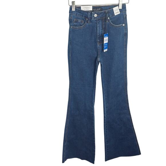 Judy Blue High Waist Cool Denim Control Top Flare New with Tag W1050 Sz 1/25 - Picture 1 of 10